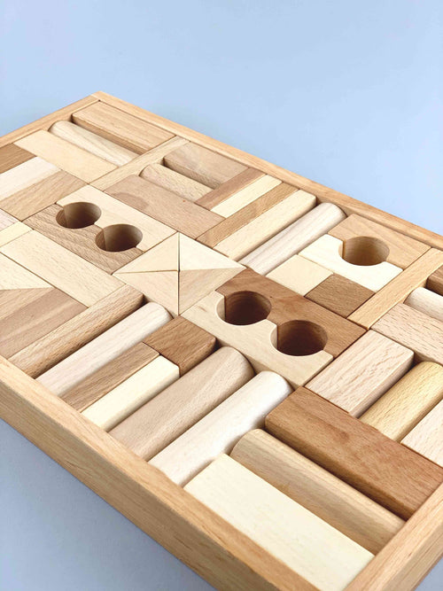 Custom Made Wooden Building Block Tray/storage 