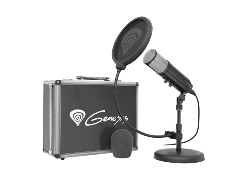 Microphone Gaming GENESIS Radium 400 Studio USB Bras Filtre - Spacenet