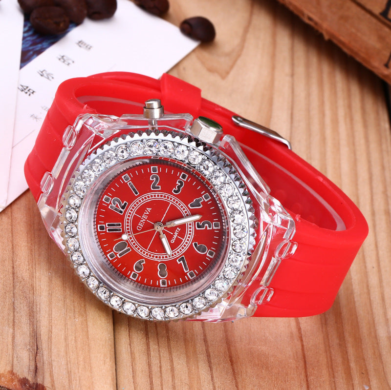 Watch Personality Trends Students Lovers Jellies Woman Men's Watches