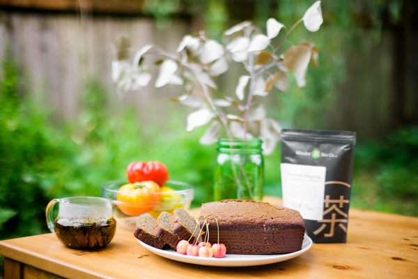 Chamomile Houjicha Bread