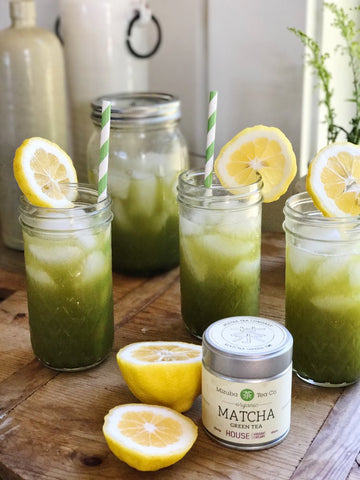 Mizuba Matcha Mason Jar Lemonade