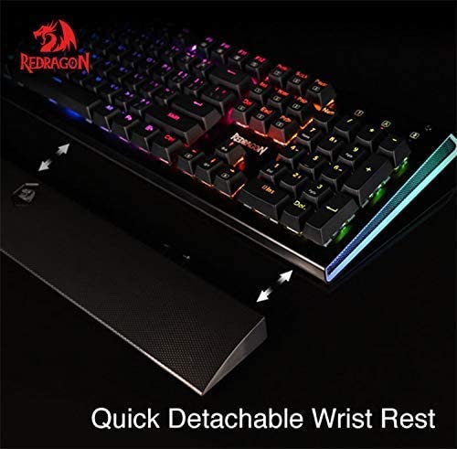 Redragon K569 ARYAMAN RGB Mechanical Gaming Keyboard with Blue Switches - Redragon Pakistan