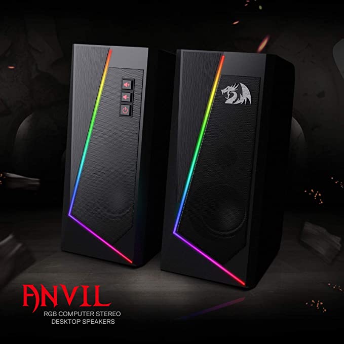Redragon GS520 Anvil RGB PC Gaming Speaker best price in Pakistan online shop