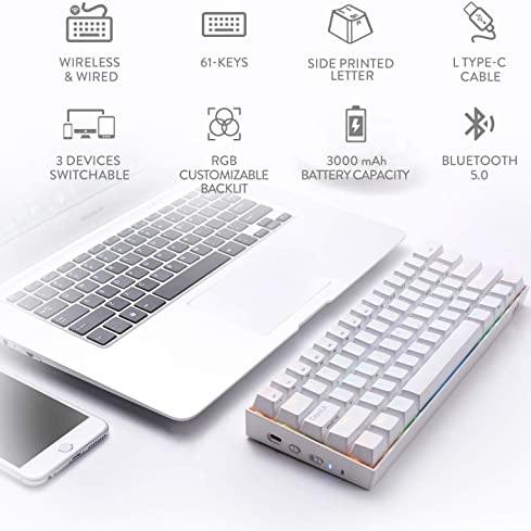 Redragon K530 Draconic RGB Mechanical Gaming Keyboard White price in Pakistan