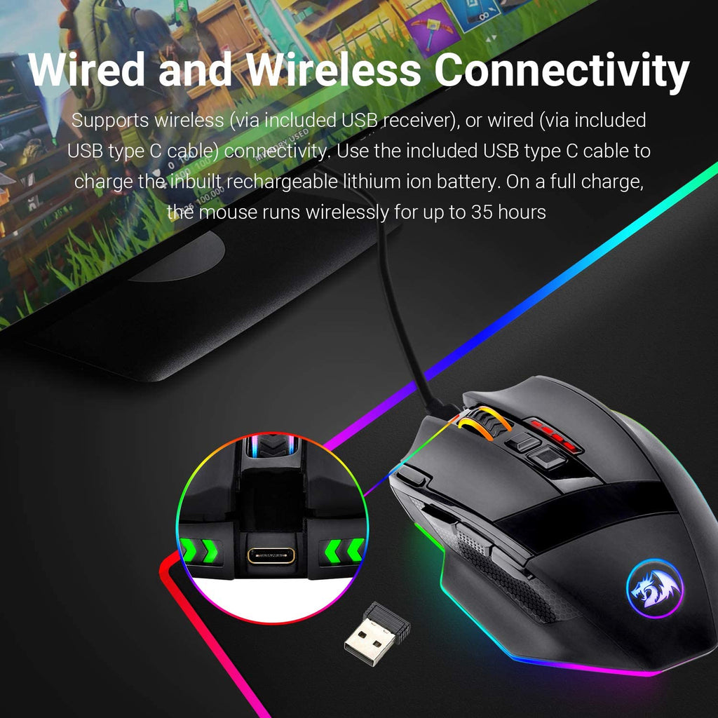 Redragon M801 Sniper RGB Gaming Mouse at best price in Pakistan online shopping