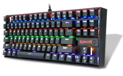 Redragon K552 RGB-1 KUMARA Full Anti Ghosting Mechanical Gaming Keyboard, 87 Keys - Redragon Pakistan