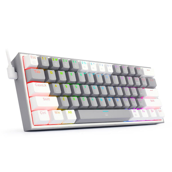 Redragon K616 Fizz Pro Grey White RGB Bluetooth Wireless Mechanical Gaming Keyboard Price in Pakistan