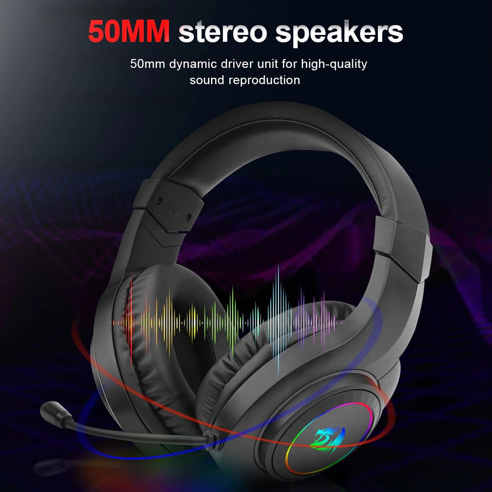 Redragon H260 Hylas RGB Gaming Headphones Price in Pakistan