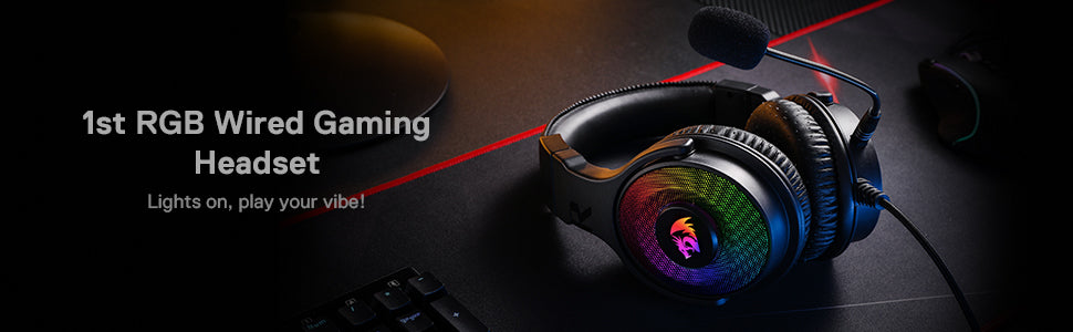 Redragon H350 PANDORA 2 RGB USB Gaming Headset - Redragon Pakistan