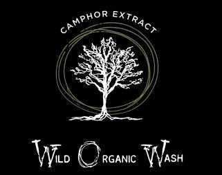 Wild Organic Wash picturing a camphor tree - the miracle source ingredient