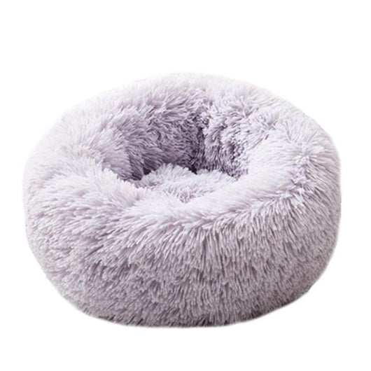 round dog bed