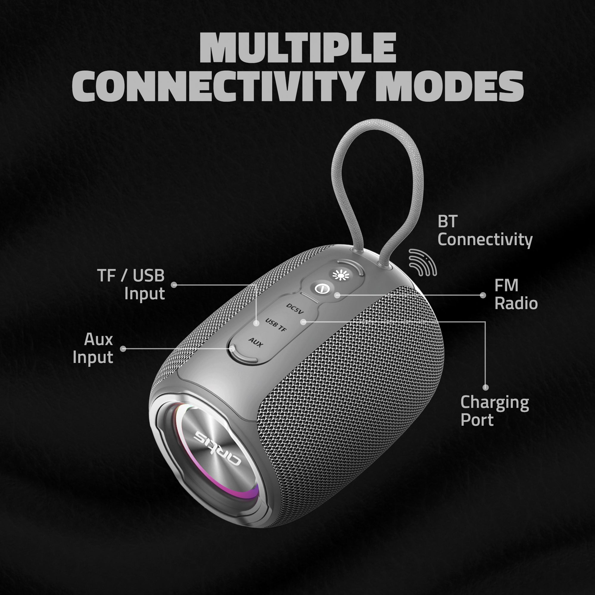 bluetooth speaker with usb input