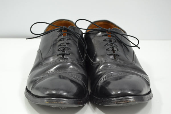 Allen Edmonds Park Avenue Cap Toe Oxfords Balmoral Black Dress Shoe 7 ...