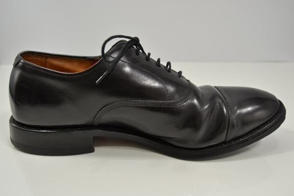 Allen Edmonds Park Avenue Cap Toe Oxfords Balmoral Black Dress Shoe 7 ...