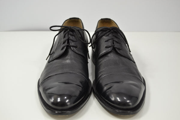 Magnanni Oxford Blucher Dress Shoe Bulled Cap Toe Black 10.5 M – Found ...