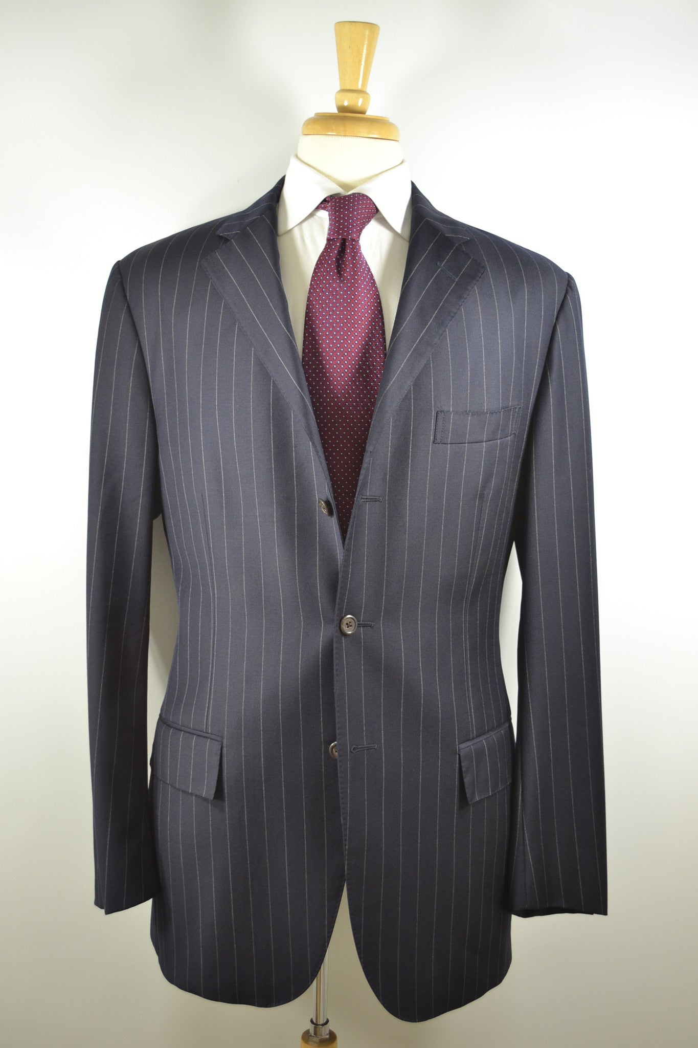 ralph lauren striped suit