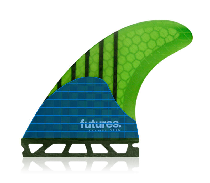 Futures Fins bi-directional carbon