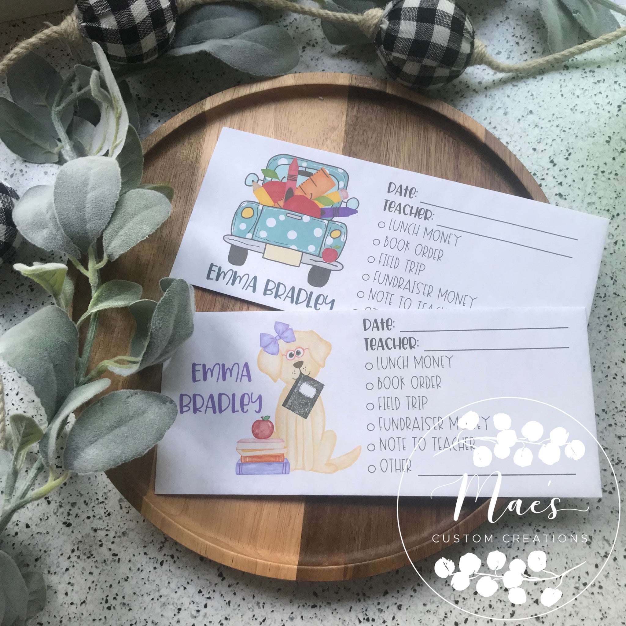 School Envelopes - 15 count