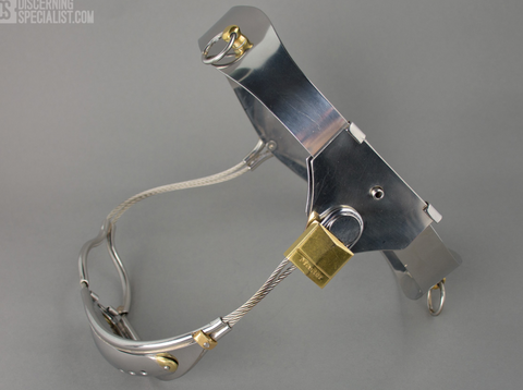 Fancy Steel chastity belts are designed to be the most adjustable chastity ...