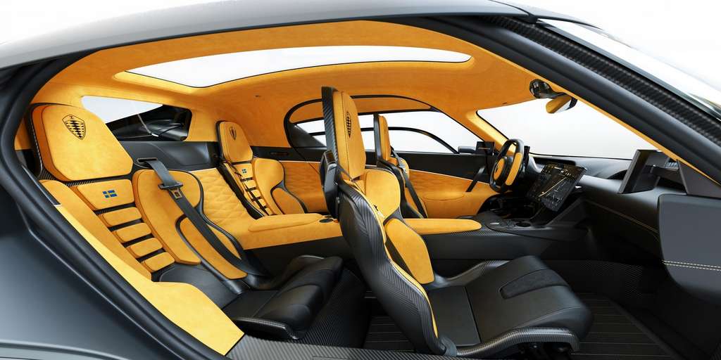 Koenigsegg Gemera intérieur