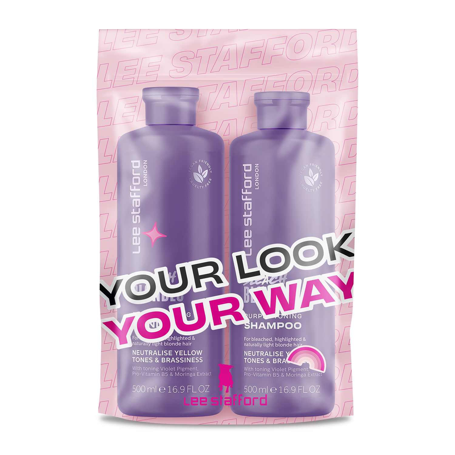 Bleach Blondes Purple Toning Shampoo & Conditioner Duo