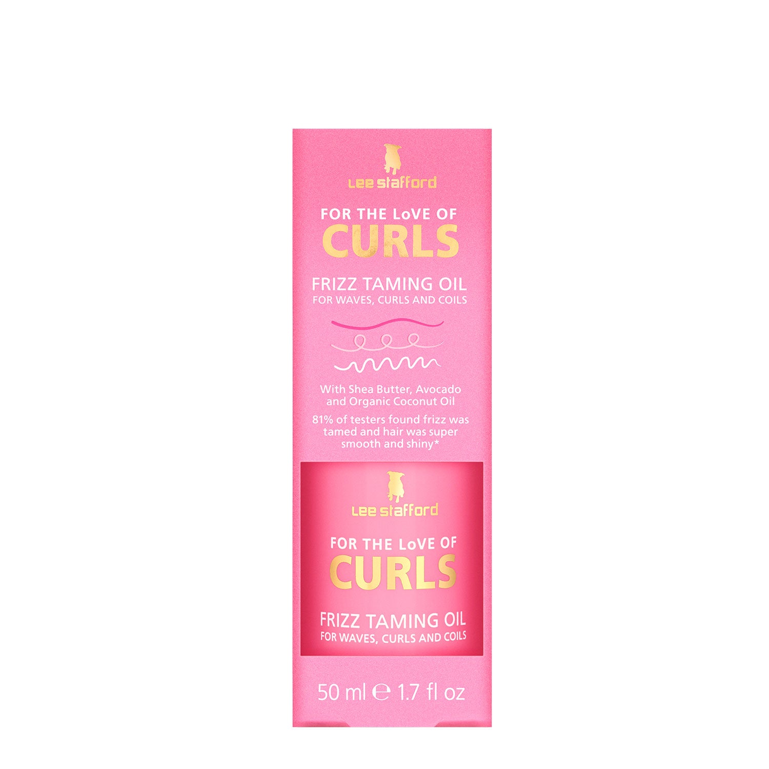 For The Love Of Curls Frizz Taming Oil – Lee Stafford US