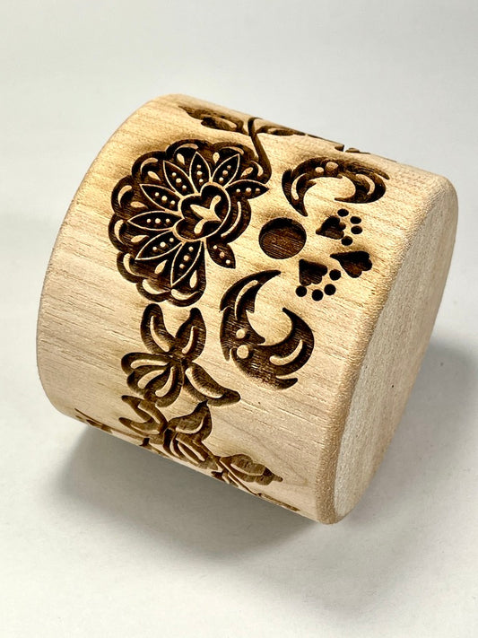 Flower Power Textured Rolling Pin – Vermont Pottery Works