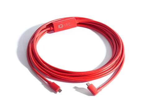 USB-C to USB-C 16.5 foot cable.