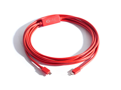 USB-C to USB-C 16.5 foot cable.