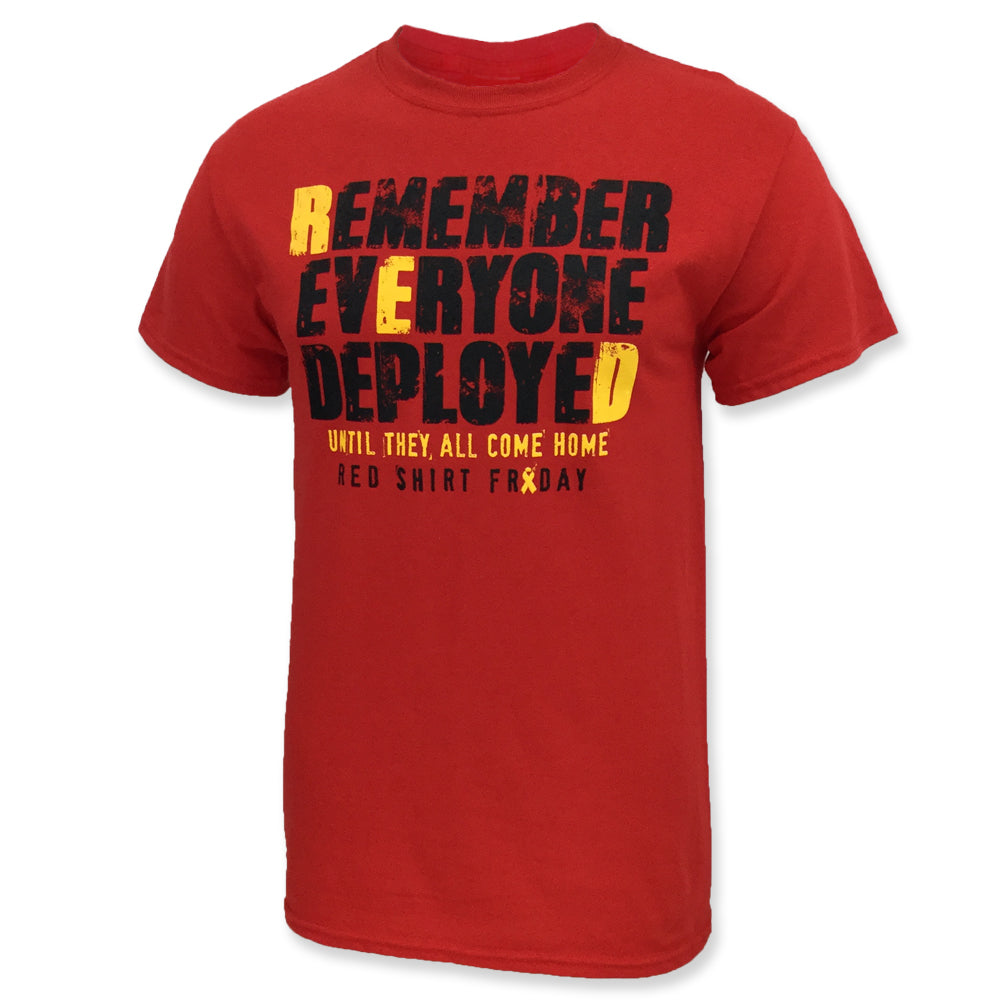 t shirt for men red