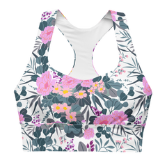 compression.sports.bra.floral