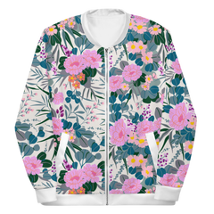 floral.bomber.jacket.zip.front.layer.golf.tennis.pickle.paddle.