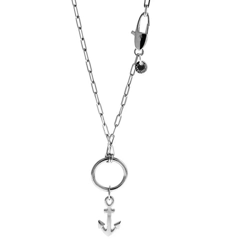 Tateossian Silver Icon Anchor chain