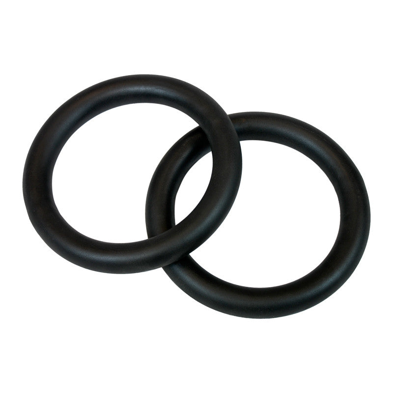 Steel Gym Rings With Straps (Pair 