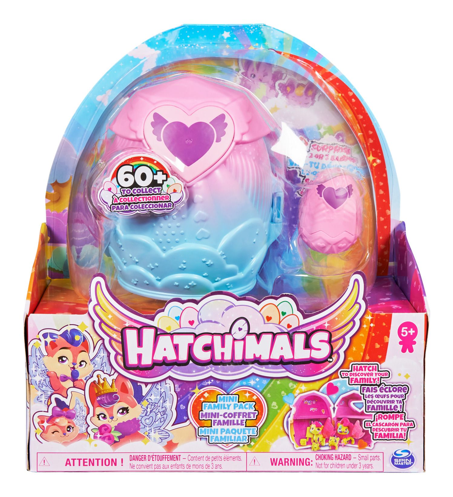 An image of Hatchimals CollEGGtibles Mini Family Pack