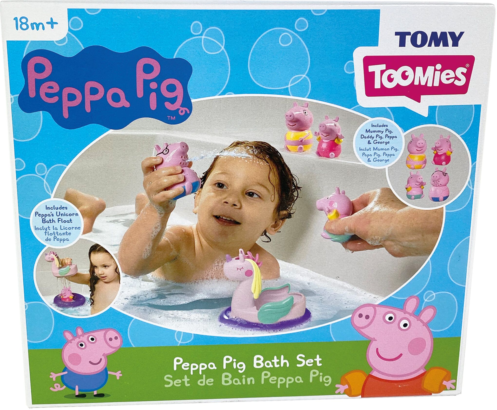 An image of Toomies Peppa Pig Bath Set