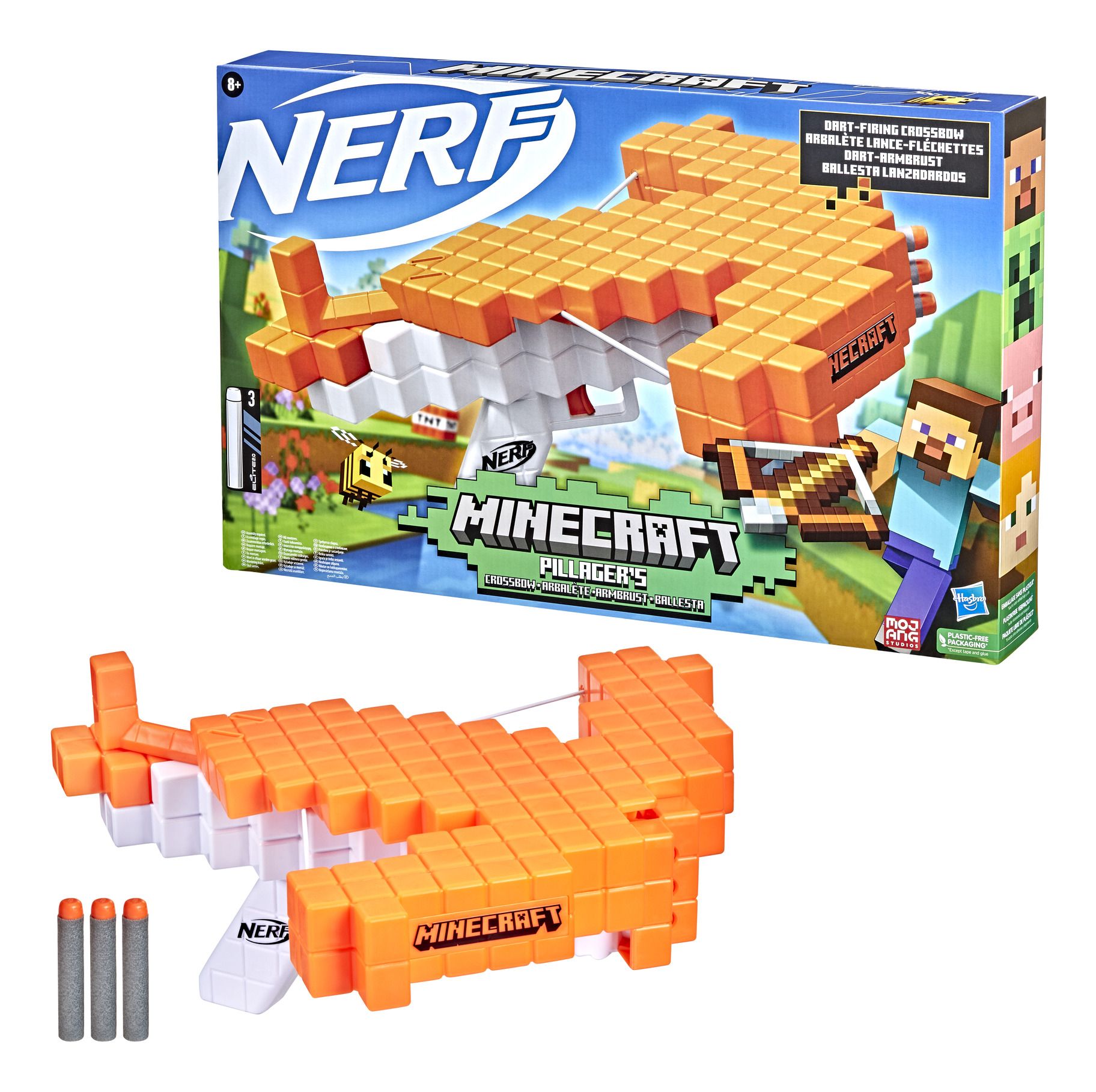 An image of Nerf Minecraft Pillagers Crossbow