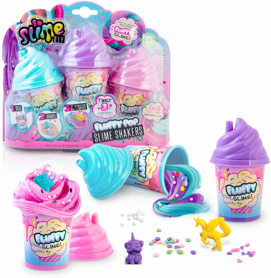 An image of So Slime Fluffy Shaker 3 Pack - Fluffy