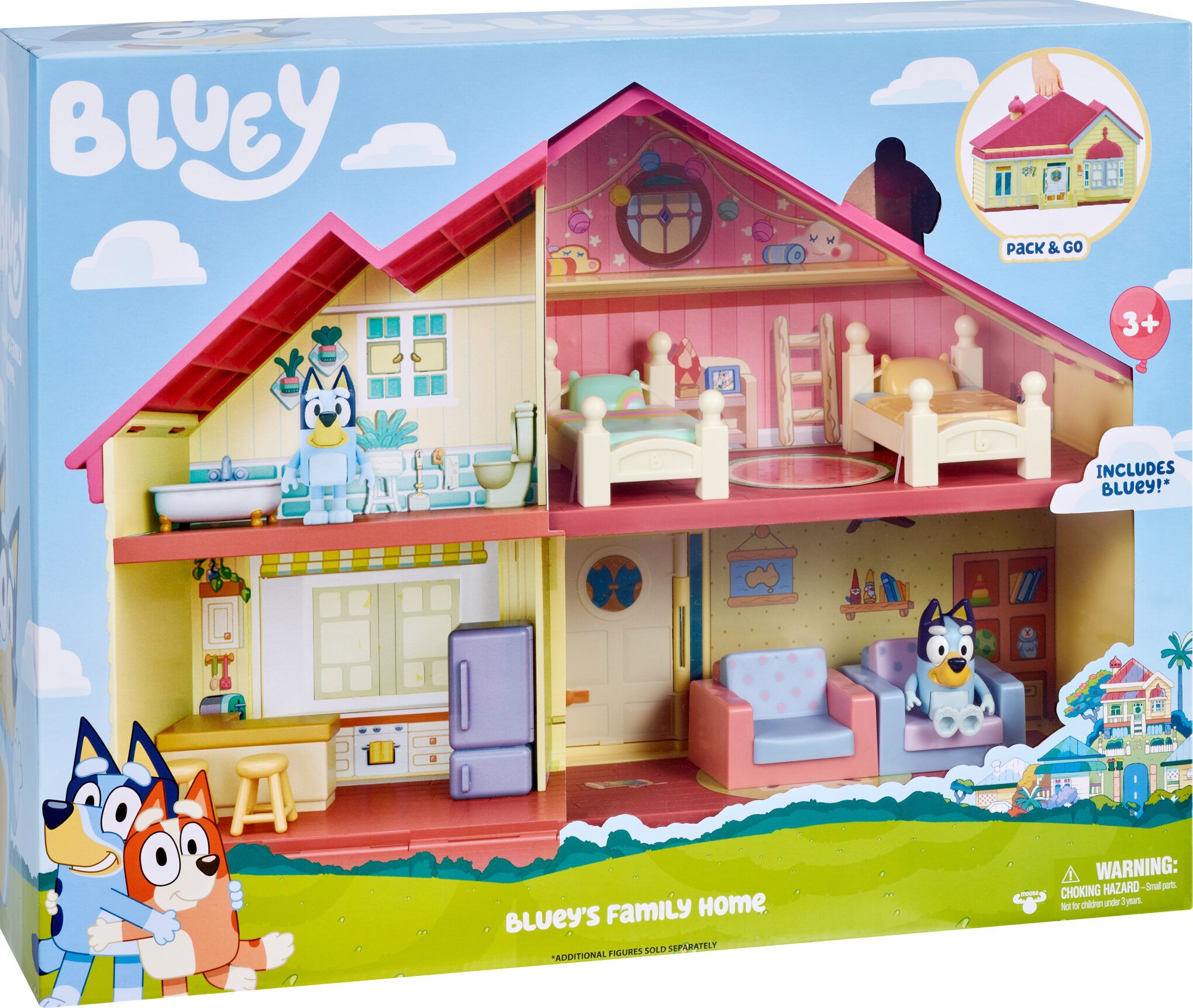 An image of Bluey Family Home Playset
