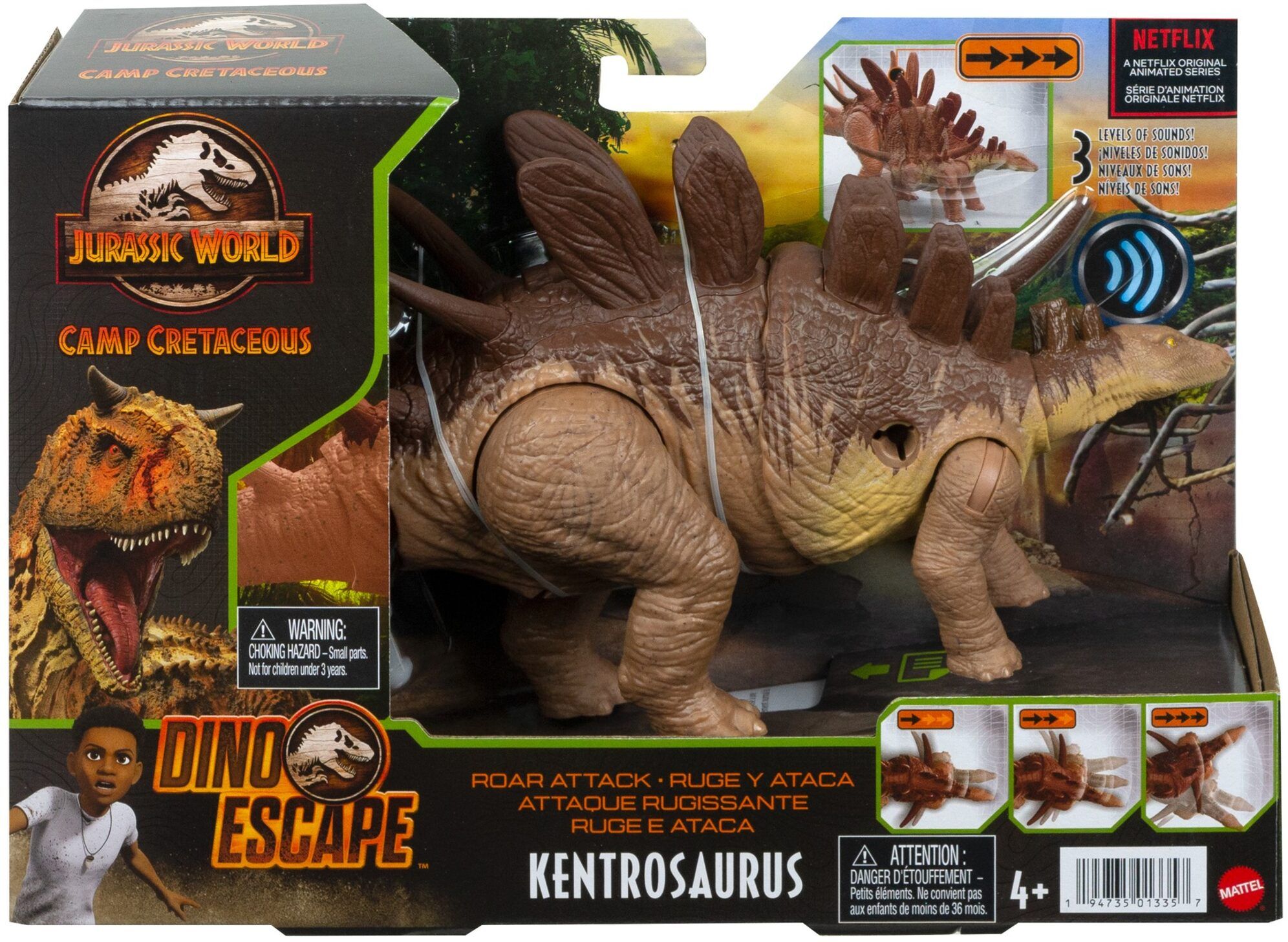 An image of Jurassic World Camp Cretaceous Roar Attack Assorted