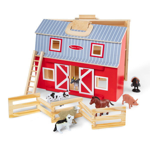 An image of Melissa & Doug Fold & Go Barn