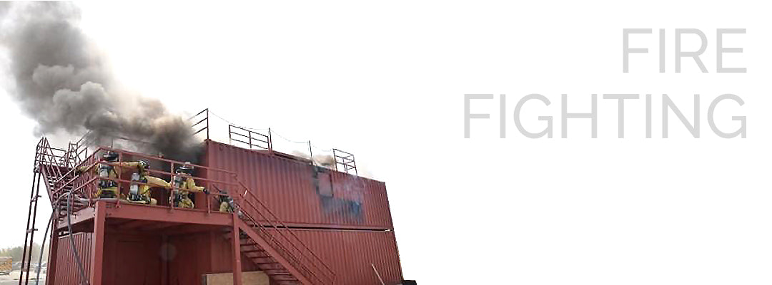 fire fighting container structures