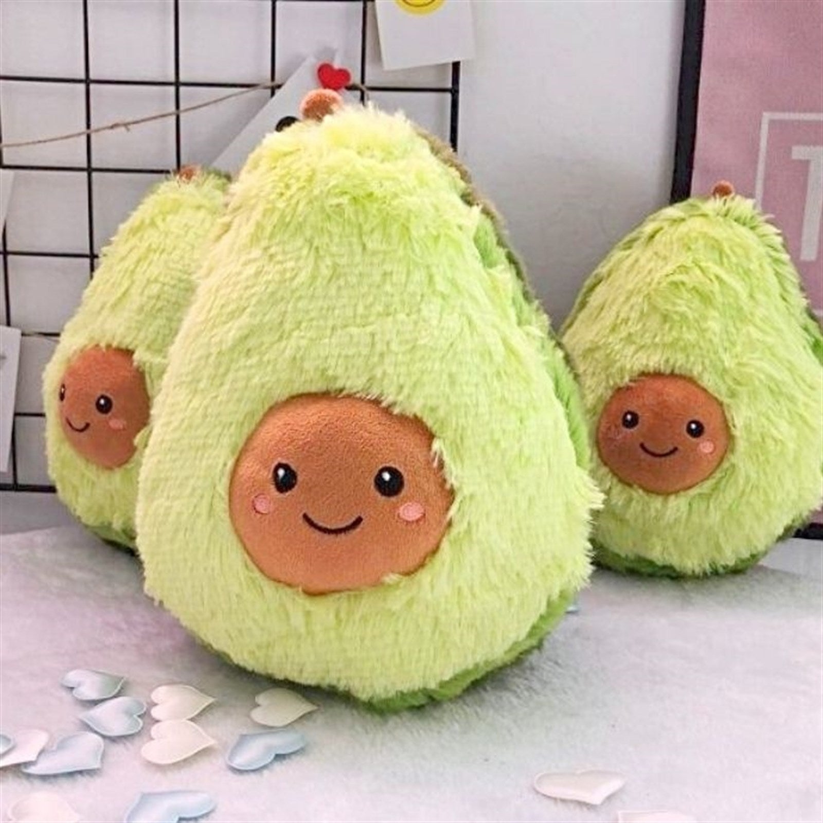 avocado plush pillow