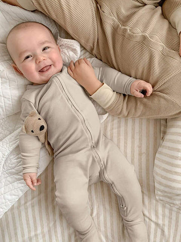baby in pajamas