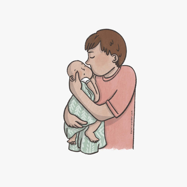 the 5 s's for calming down a baby shushing