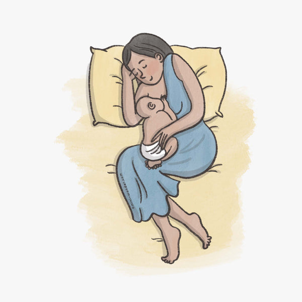 the 5 s's for soothing a baby sucking