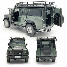 Carregar imagem no visualizador da galeria, veículo para crianças - Land Rover Defender 4x4, brinquedo com som &amp; efeito de luz, perfeito para Crianças, Decoração ou Colecionadores
