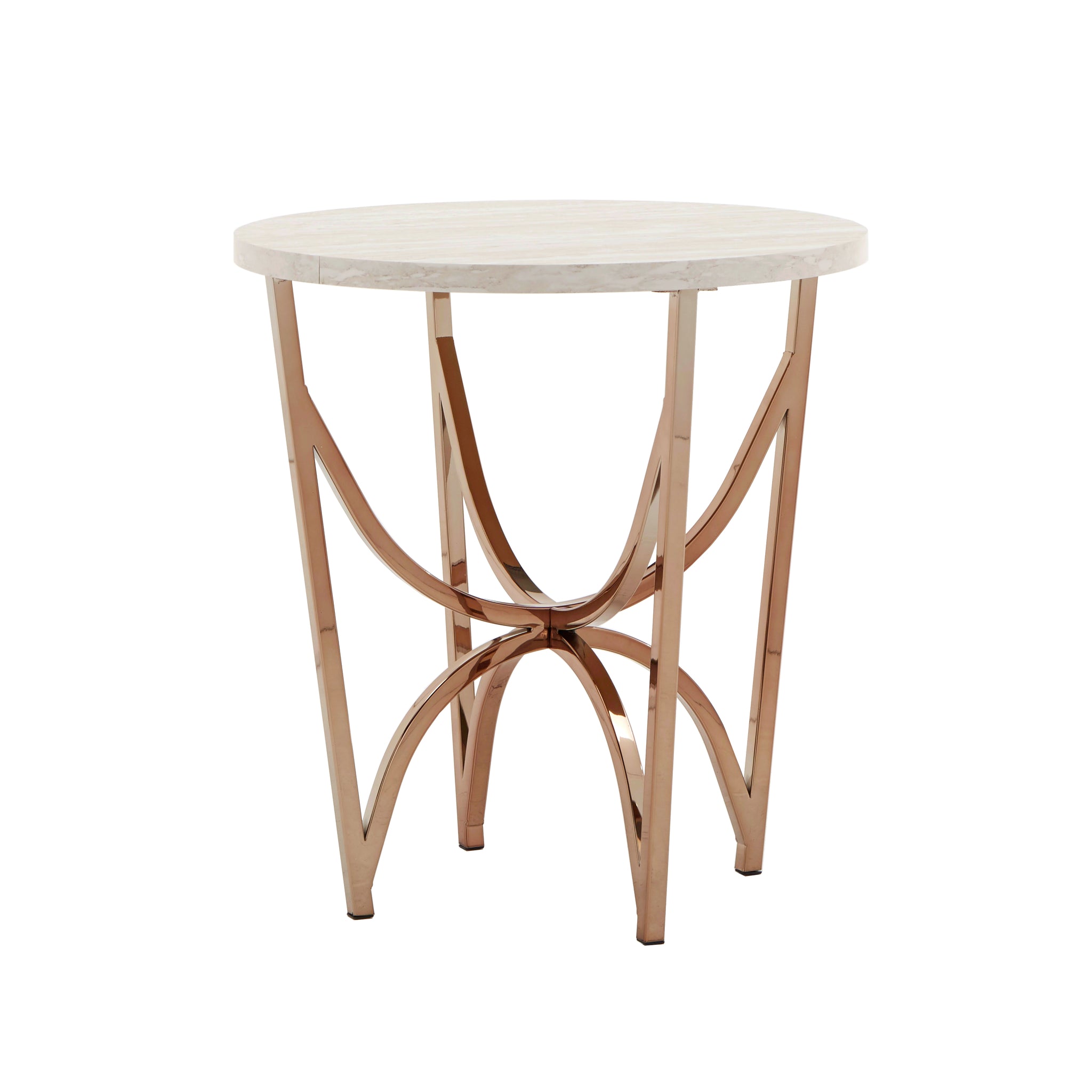 faux marble top end tables