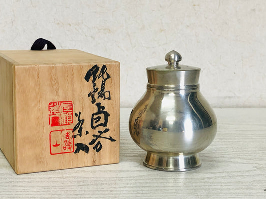 Y4623 CHASHAKU Bamboo scoop case Japan Tea Ceremony antique
