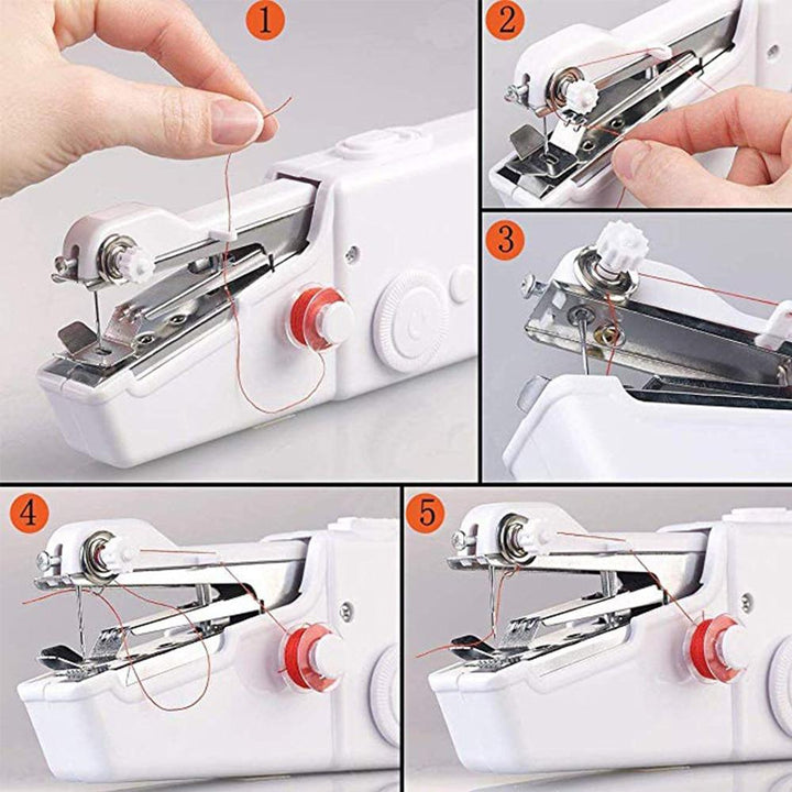 Hand Sewing Machine Portable Electric Handheld Stitch Device